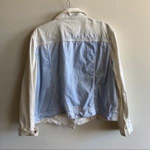 Thrifted denim jacket